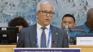 Ministro Castillo subraya el diálogo tripartito y el multilateralismo en la OIT para la justicia social